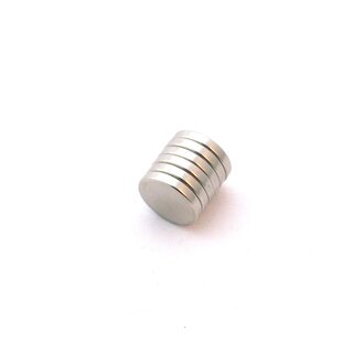 Neodymium Magnets 15 x 2.5 mm, Set of 6