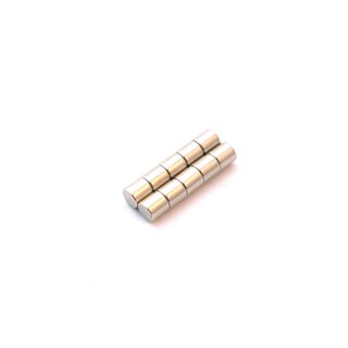 Neodymium Magnets 6 x 6 mm, Set of 10