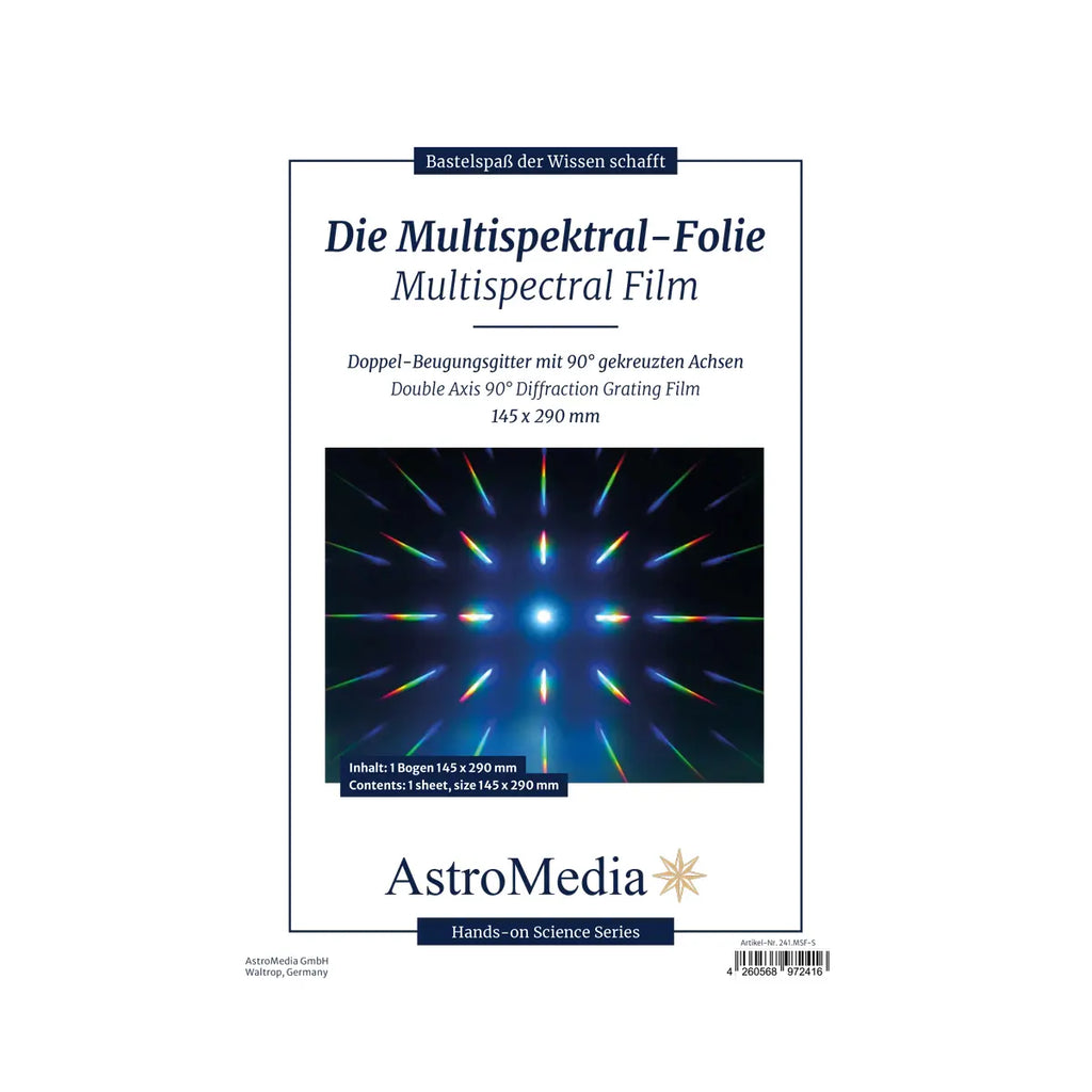 Multi-Spectral Film, 145 x 290 mm