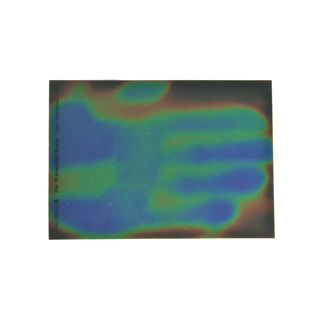 Temperature sensitive card